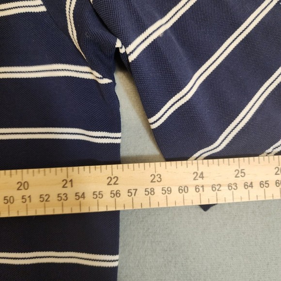 Ralph Lauren Shirt Mens Large Blue Polo Golf Solid 100% Pima Cotton Short Sleeve - Picture 11 of 16